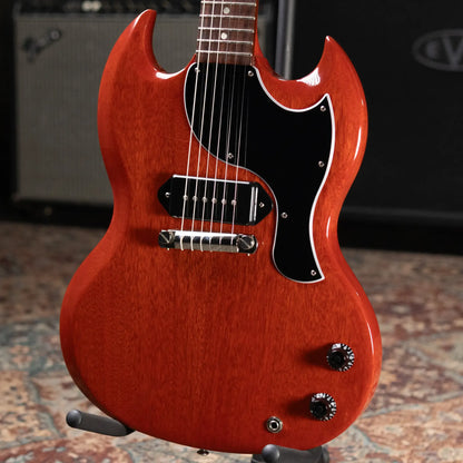 Gibson SG Junior Electric Guitar - Vintage Cherry with Hardshell Case - Used