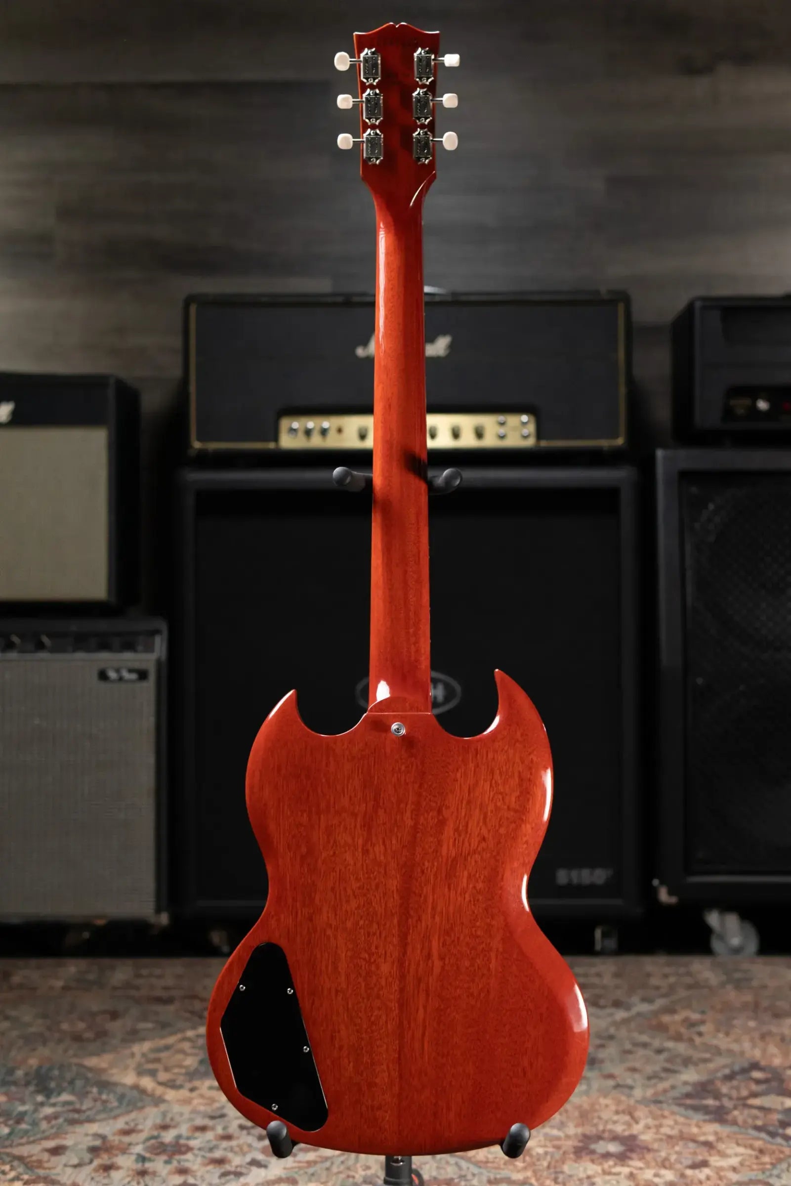 Gibson SG Junior Electric Guitar - Vintage Cherry with Hardshell Case - Used