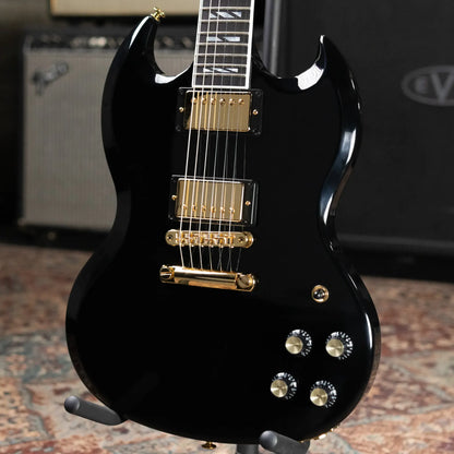 Gibson SG Modern Supreme Electric Guitar - Ebony with Hardshell Case