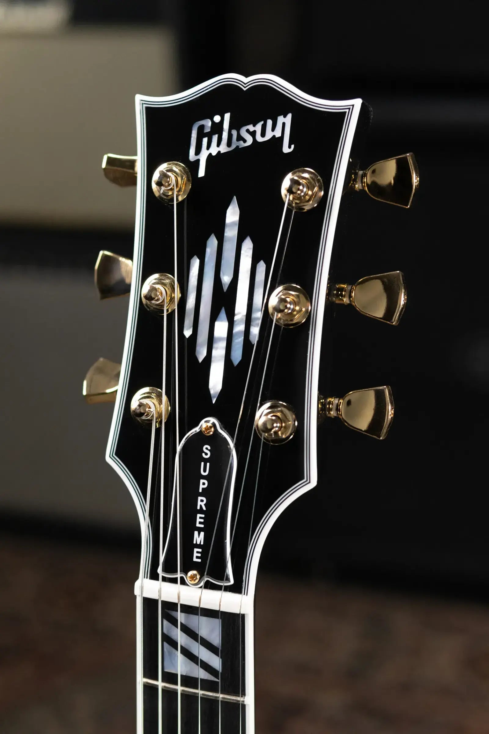 Gibson SG Modern Supreme Electric Guitar - Ebony with Hardshell Case
