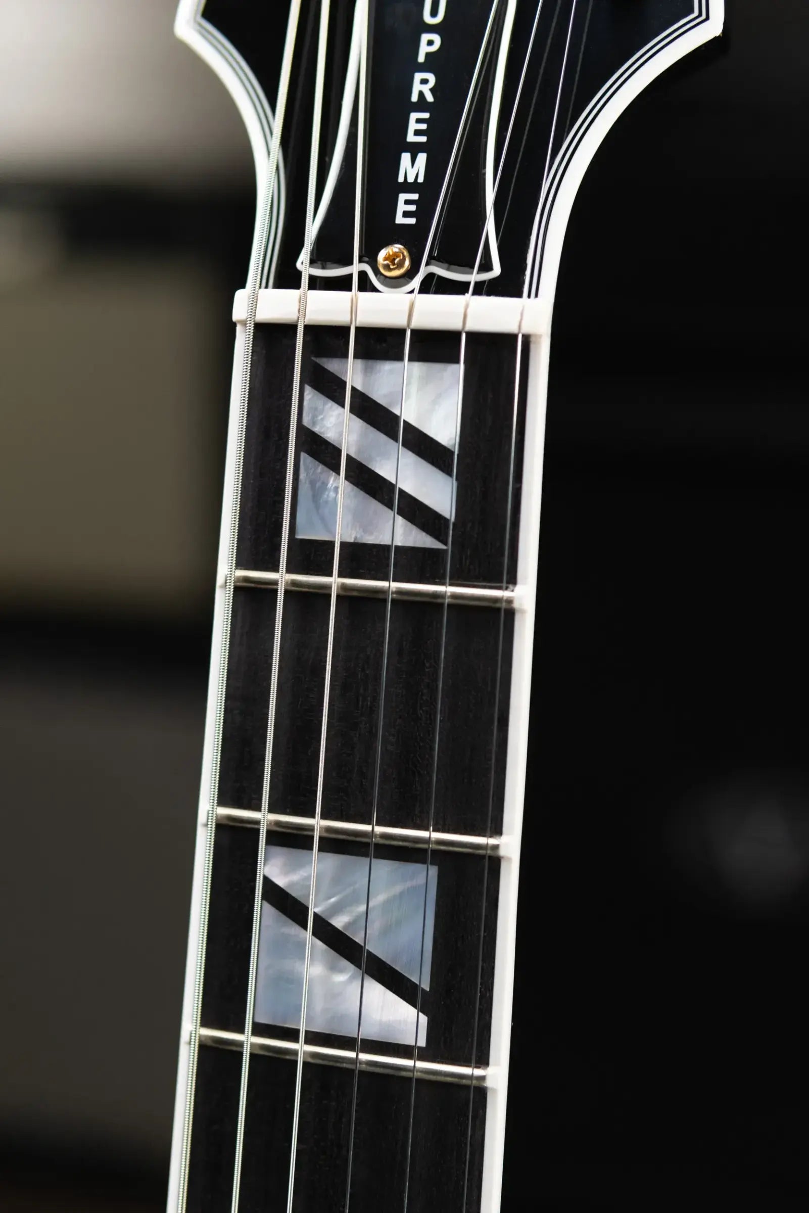 Gibson SG Modern Supreme Electric Guitar - Ebony with Hardshell Case