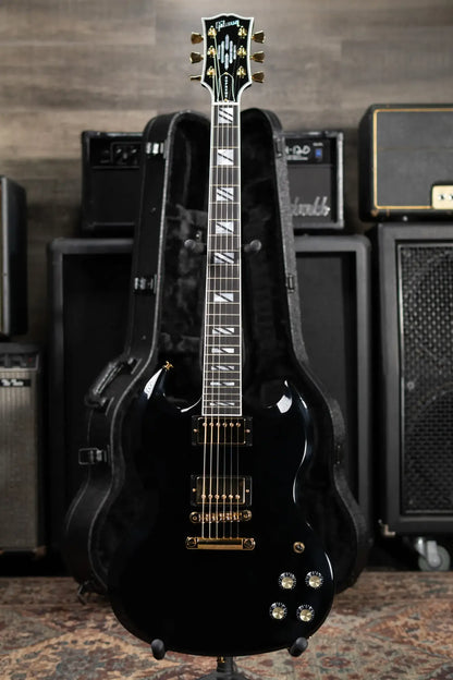 Gibson SG Modern Supreme Electric Guitar - Ebony with Hardshell Case