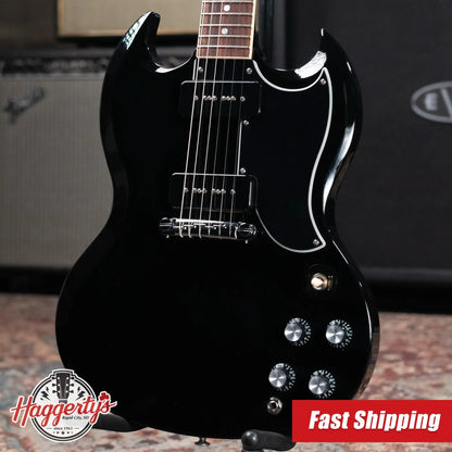 Gibson SG Special Electric Guitar - Ebony with Hardshell Case