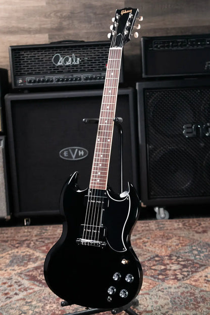 Gibson SG Special Electric Guitar - Ebony with Hardshell Case