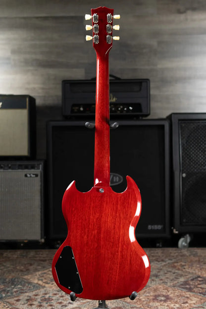 Gibson SG Standard '61 Maestro Vibrola Electric Guitar - Vintage Cherry with Hardshell Case