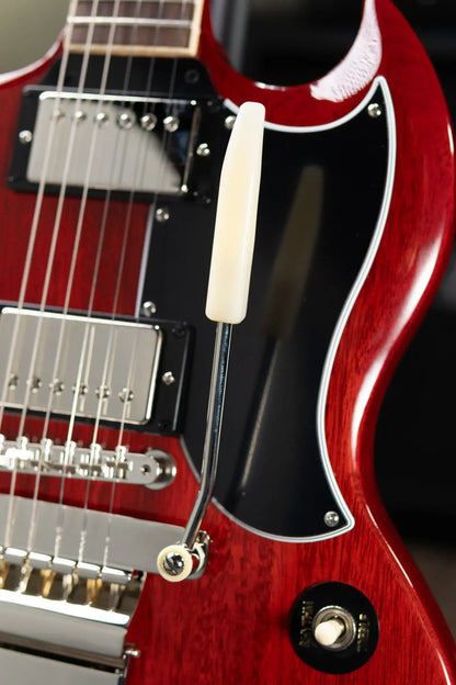 Gibson SG Standard '61 Maestro Vibrola Electric Guitar - Vintage Cherry with Hardshell Case