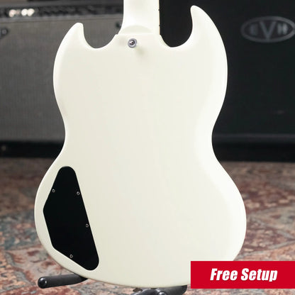 Gibson SG Standard '61 Stop Bar Electric Guitar - Classic White with Hardshell Case