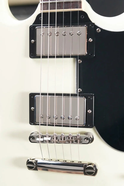 Gibson SG Standard '61 Stop Bar Electric Guitar - Classic White with Hardshell Case