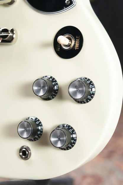 Gibson SG Standard '61 Stop Bar Electric Guitar - Classic White with Hardshell Case