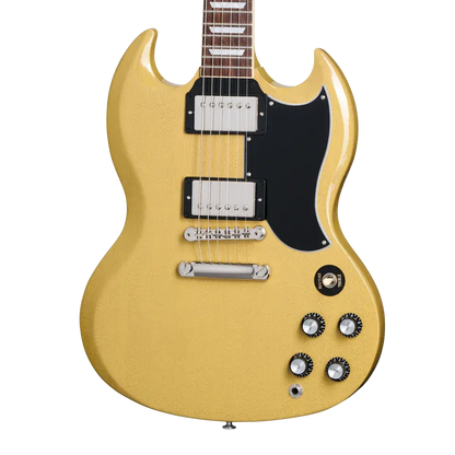 Gibson SG Standard '61 Stop Bar Electric Guitar - TV Yellow with Hardshell Case
