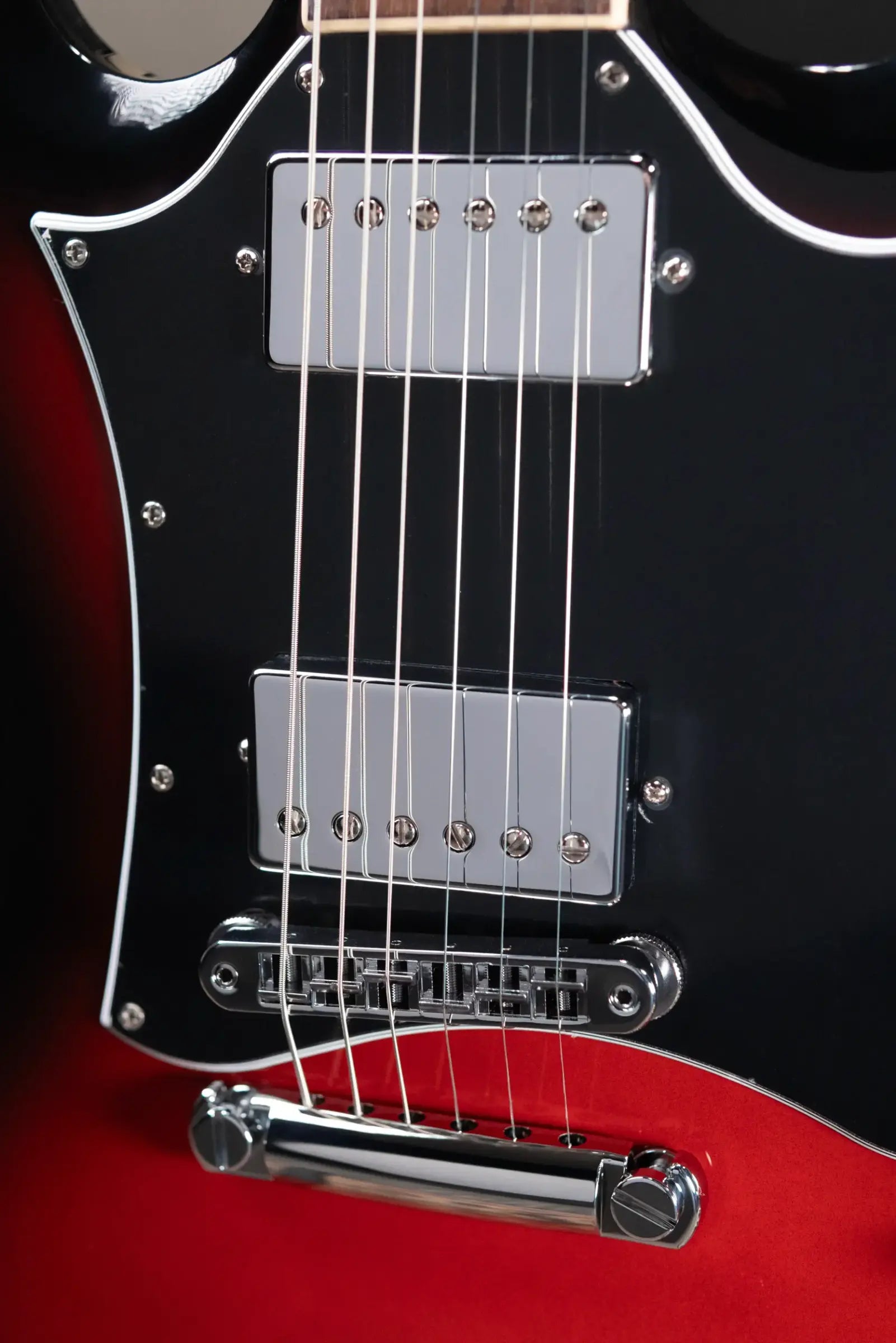 Gibson SG Standard Electric Guitar - Cardinal Red Burst with Softshell Gig Bag