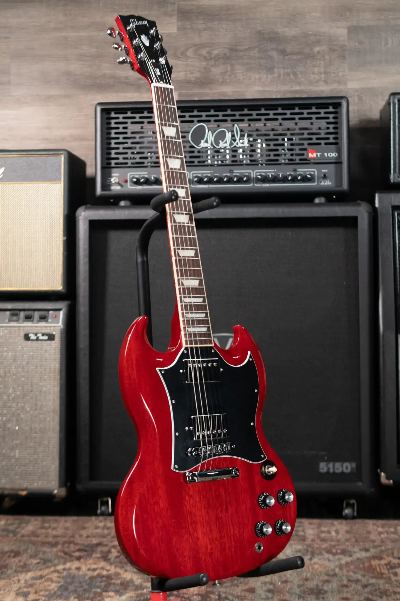 Gibson SG Standard Electric Guitar - Heritage Cherry with Gig Bag