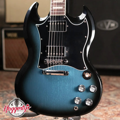 Gibson SG Standard Electric Guitar - Pelham Blue Burst with Gig Bag