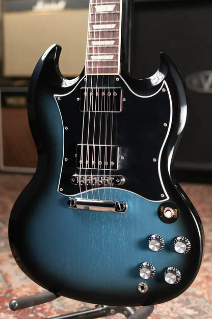 Gibson SG Standard Electric Guitar - Pelham Blue Burst with Gig Bag