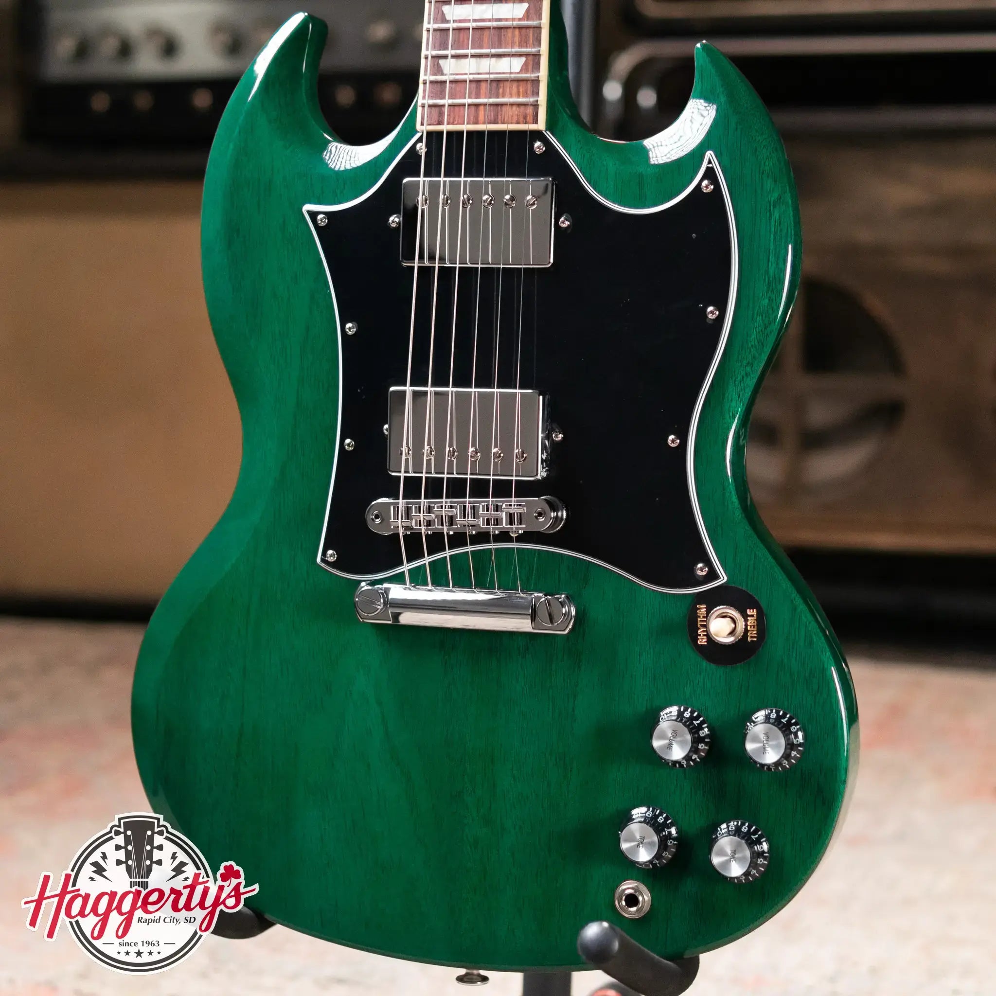 Gibson SG Standard Electric Guitar - Translucent Teal with Gig Bag