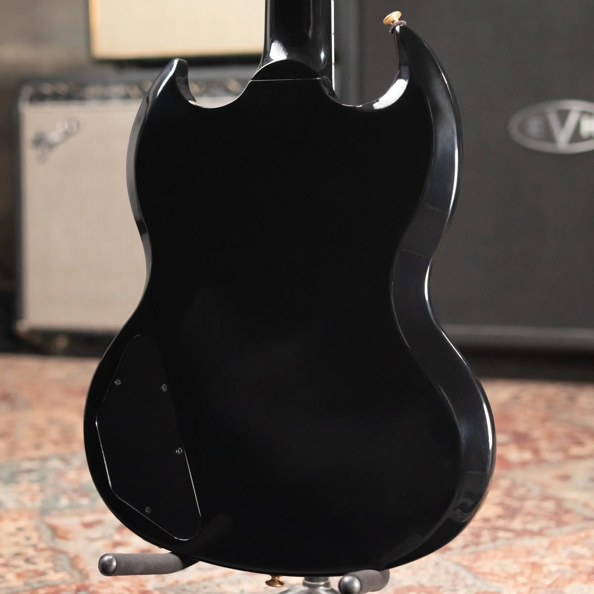Gibson SG Supreme Electric Guitar - Translucent Ebony Burst with Hardshell Case