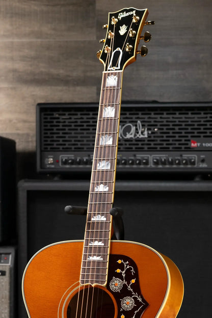 Gibson SJ-200 60s Original Jumbo Acoustic/Electric Guitar - Heritage Cherry Sunburst with Hardshell Case - Demo