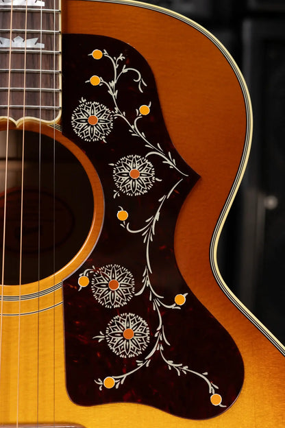 Gibson SJ-200 60s Original Jumbo Acoustic/Electric Guitar - Heritage Cherry Sunburst with Hardshell Case - Demo