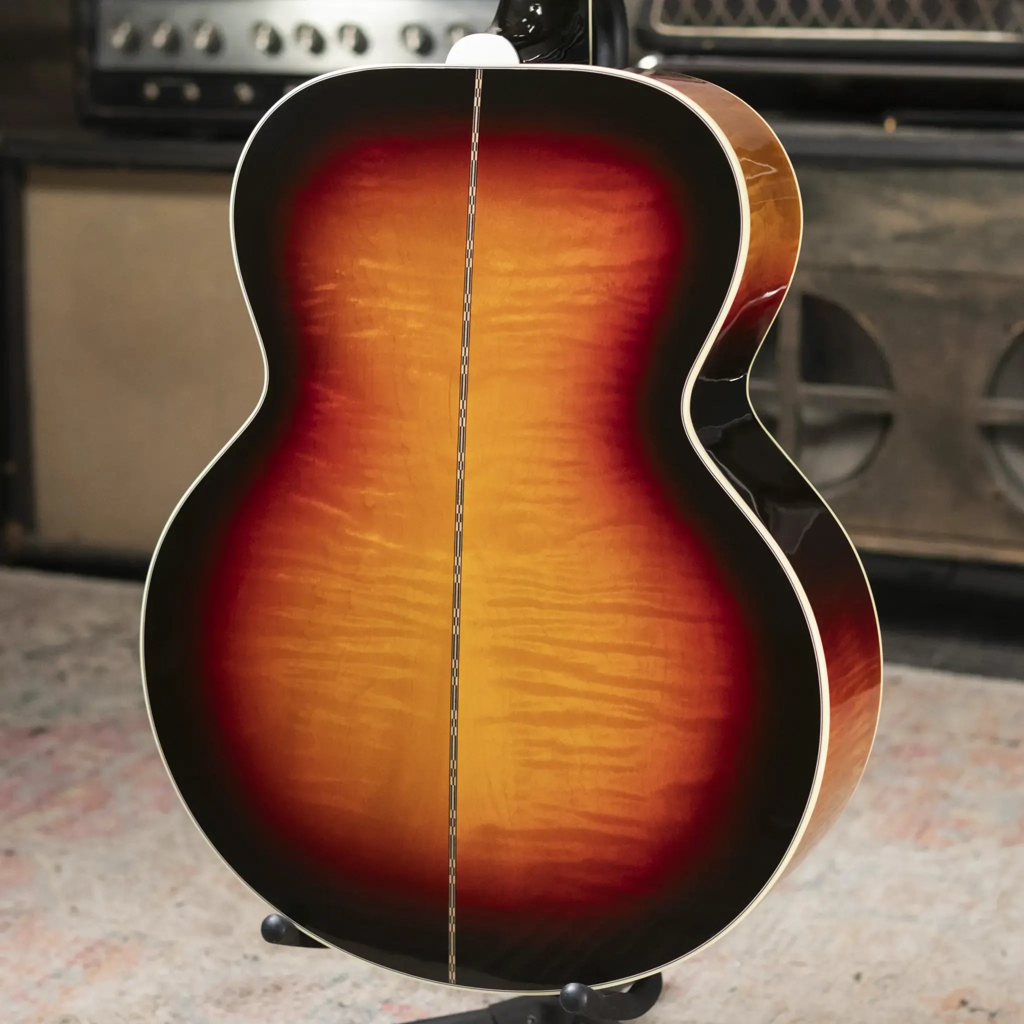 Gibson SJ-200 Standard Maple Acoustic/Electric Guitar - Triburst with Hardshell Case