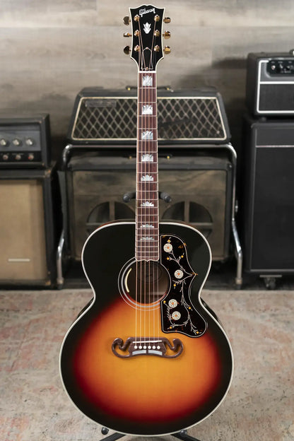 Gibson SJ-200 Standard Maple Acoustic/Electric Guitar - Triburst with Hardshell Case