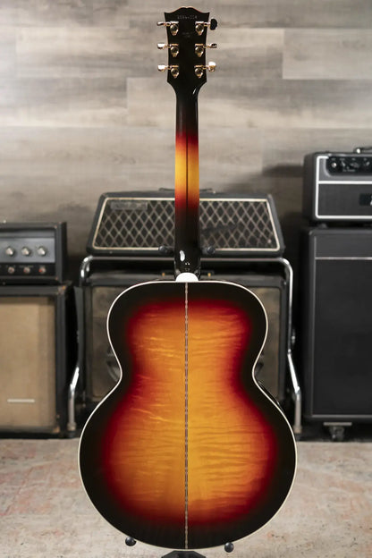Gibson SJ-200 Standard Maple Acoustic/Electric Guitar - Triburst with Hardshell Case