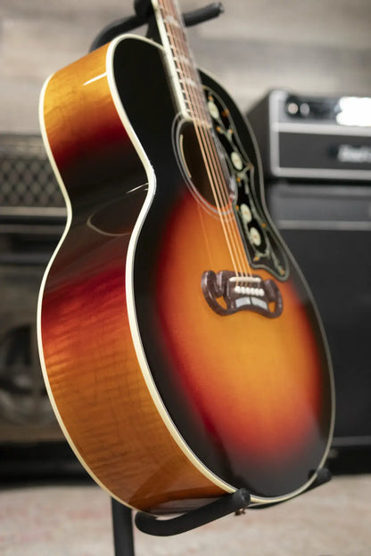 Gibson SJ-200 Standard Maple Acoustic/Electric Guitar - Triburst with Hardshell Case