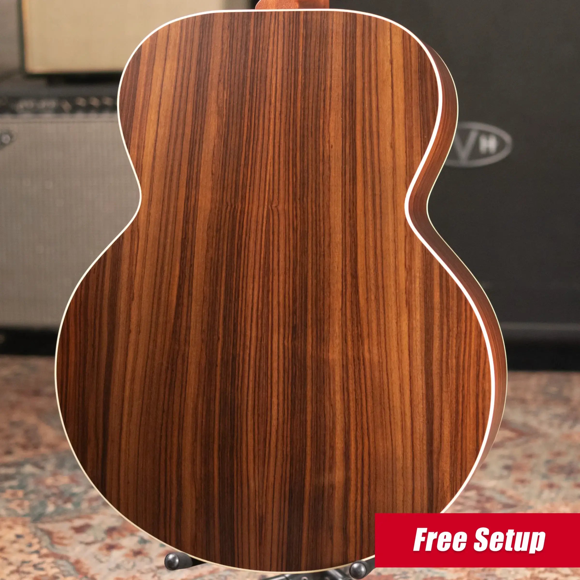 Gibson SJ-200 Studio Rosewood Acoustic/Electric Guitar - Rosewood Burst with Hardshell Case