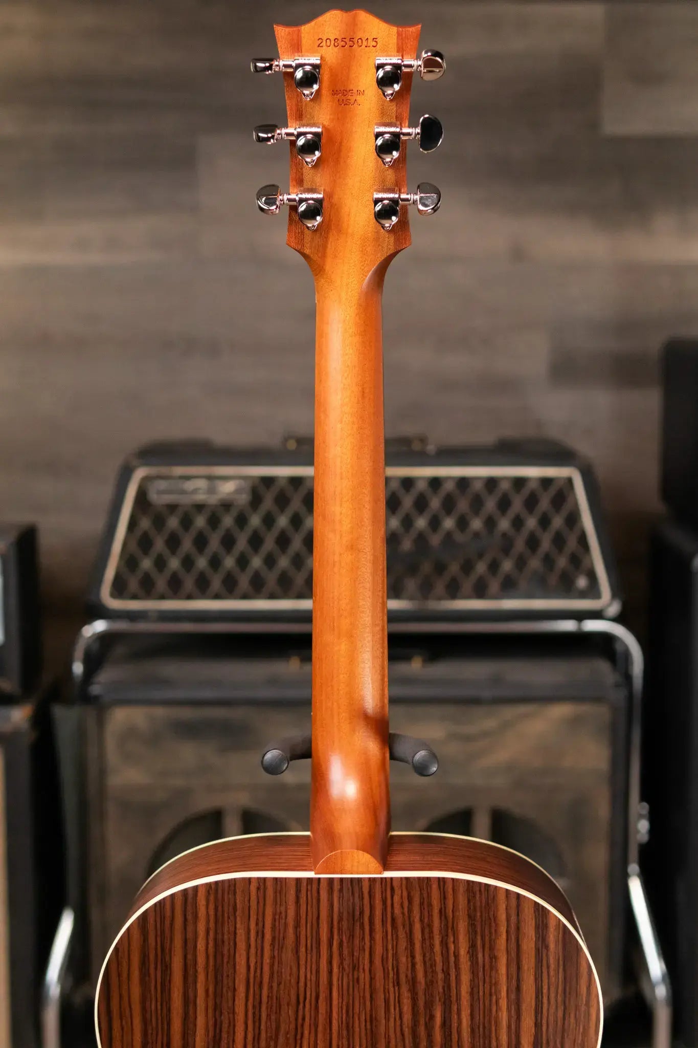 Gibson SJ-200 Studio Rosewood Jumbo Acoustic/Electric Guitar - Satin Natural with Hardshell Case