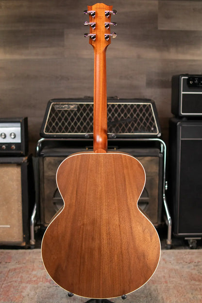 Gibson SJ-200 Studio Walnut Jumbo Acoustic/Electric Guitar - Satin Walnut Burst with Hardshell Case