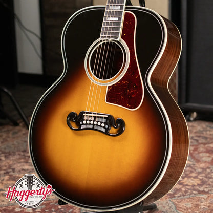 Gibson SJ-200 Western Classic Jumbo Acoustic Guitar - Vintage Sunburst with Hardshell Case