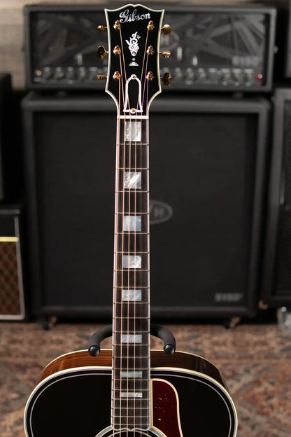 Gibson SJ-200 Western Classic Jumbo Acoustic Guitar - Vintage Sunburst with Hardshell Case