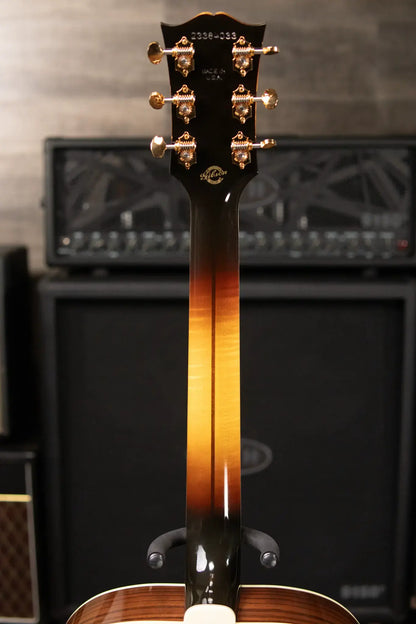 Gibson SJ-200 Western Classic Jumbo Acoustic Guitar - Vintage Sunburst with Hardshell Case