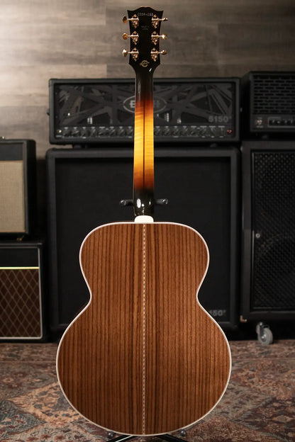 Gibson SJ-200 Western Classic Jumbo Acoustic Guitar - Vintage Sunburst with Hardshell Case