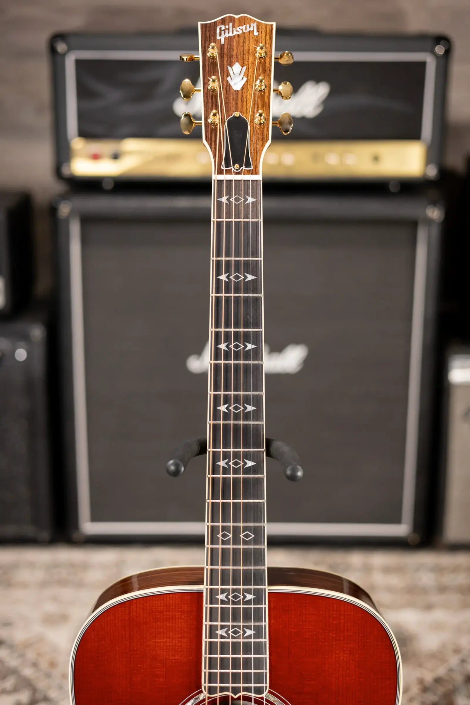 Gibson Songwriter Recording Artist Acoustic / Electric Guitar - Rosewood Burst with Hardshell Case