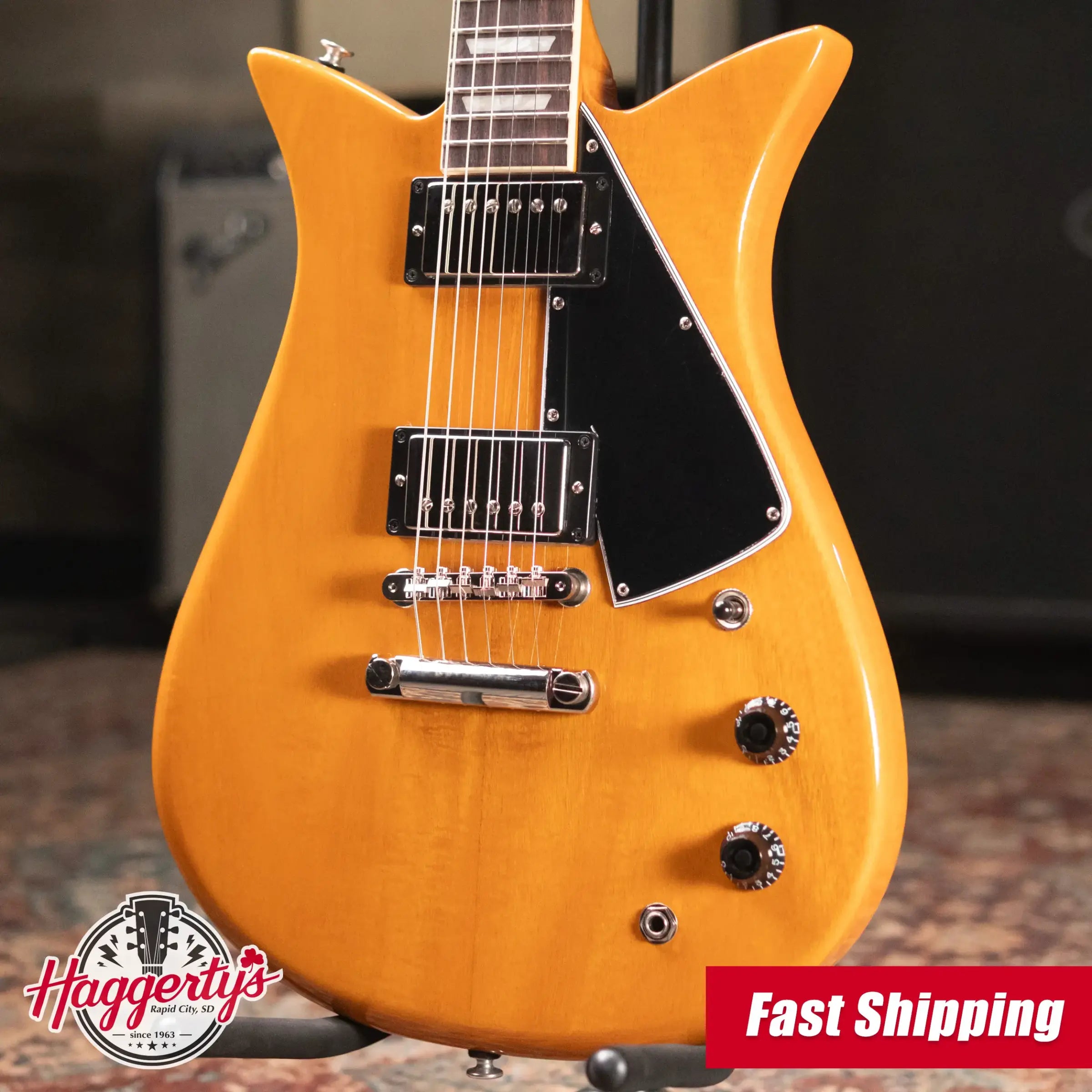 Gibson Theodore Standard Electric Guitar - Antique Natural with Hardshell Case