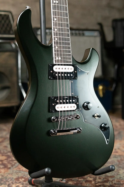 Gibson Victory Electric Guitar - Dark Green Satin with Hardshell Case