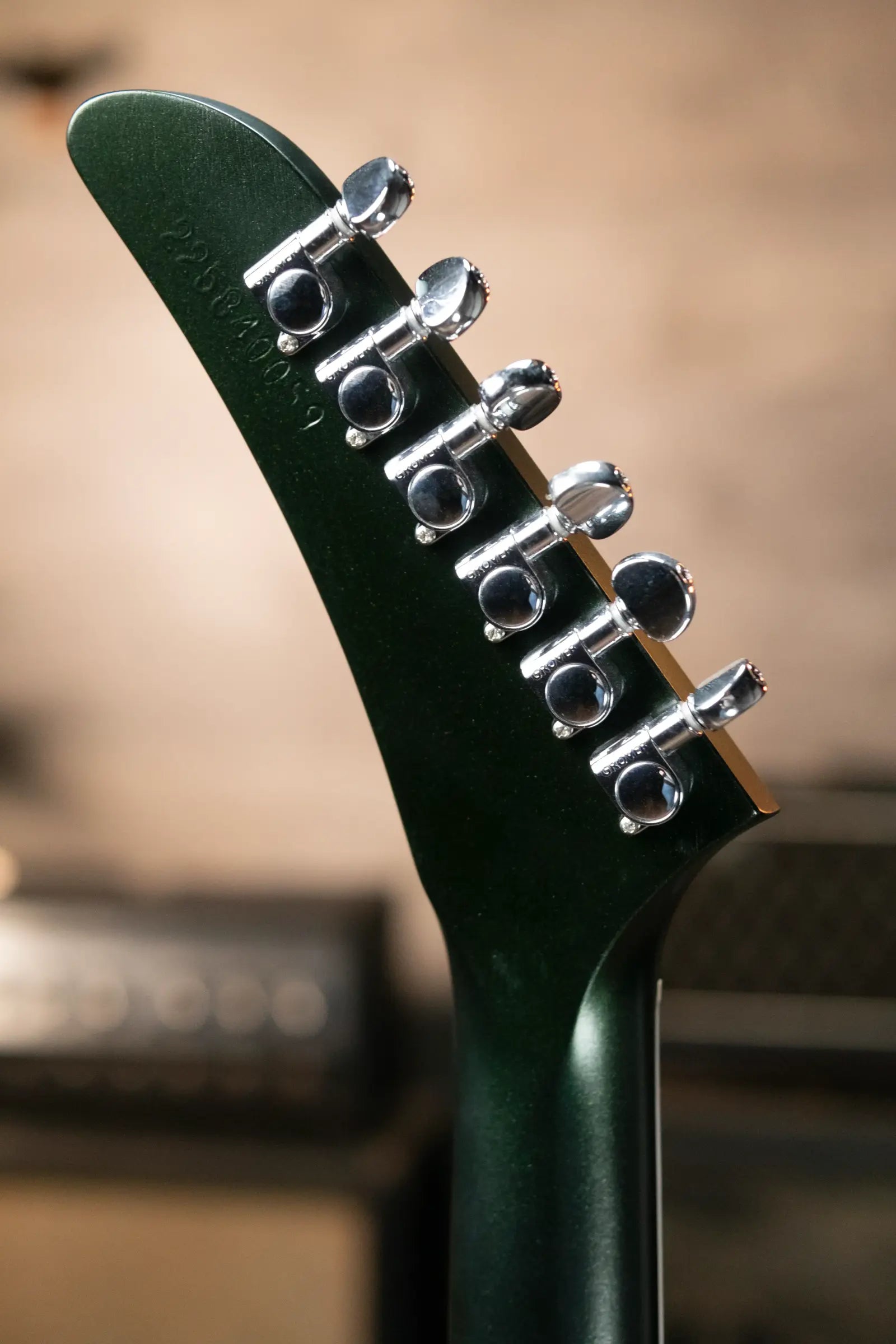 Gibson Victory Electric Guitar - Dark Green Satin with Hardshell Case