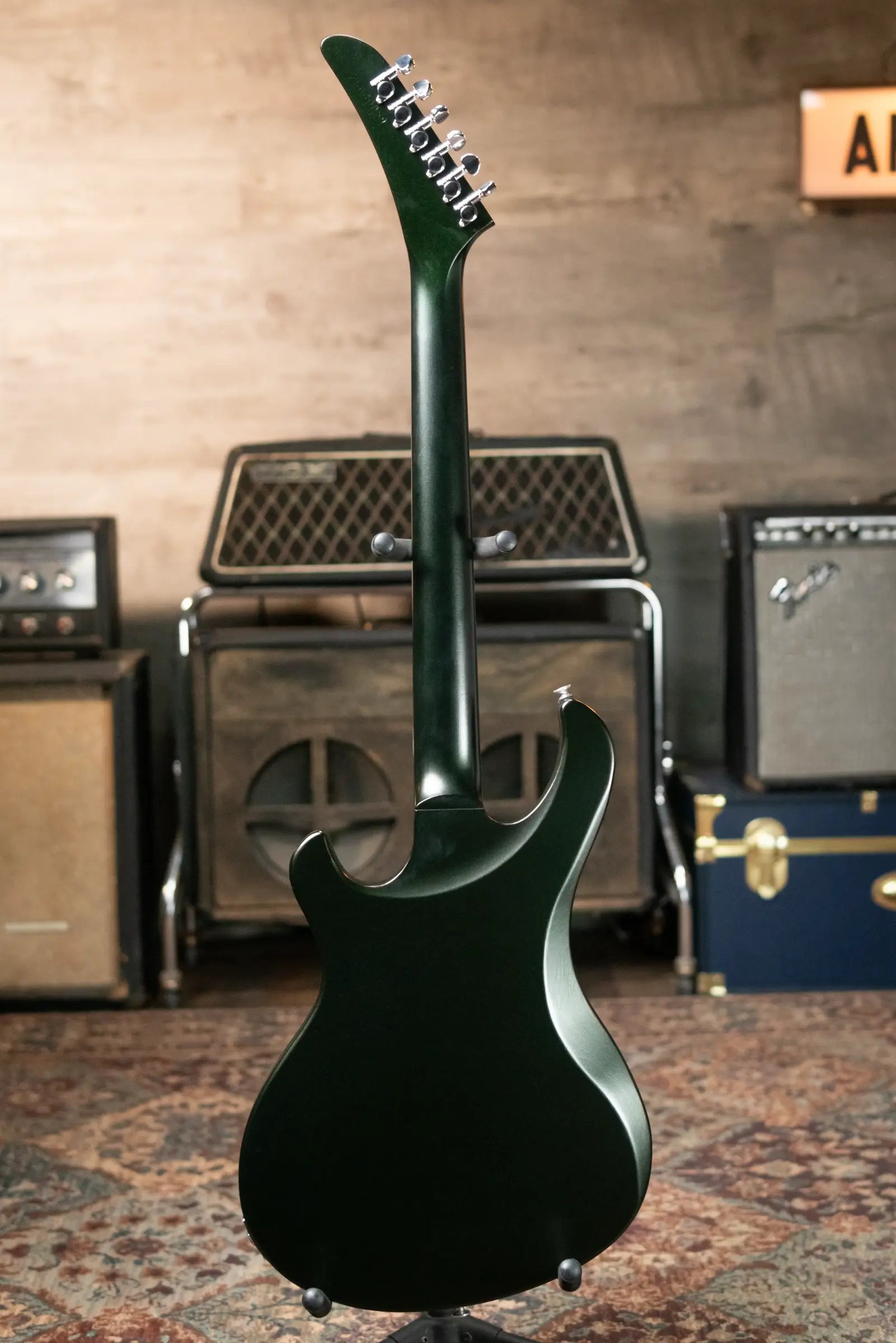 Gibson Victory Electric Guitar - Dark Green Satin with Hardshell Case