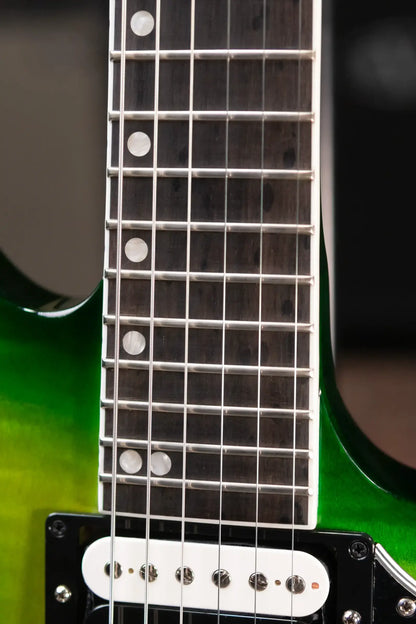 Gibson Victory Figured Top Electric Guitar - Iguana Burst with Hardshell Case