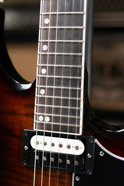 Gibson Victory Figured Top Electric Guitar - Smokehouse Burst with Hardshell Case
