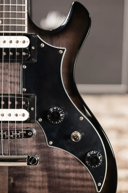 Gibson Victory Figured Top Electric Guitar - Translucent Ebony Burst with Hardshell Case