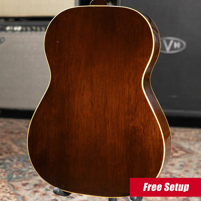 Gibson Vintage 1966-1967 LG-1 Acoustic Guitar - Sunburst with Original Alligator Chipboard Case - Used