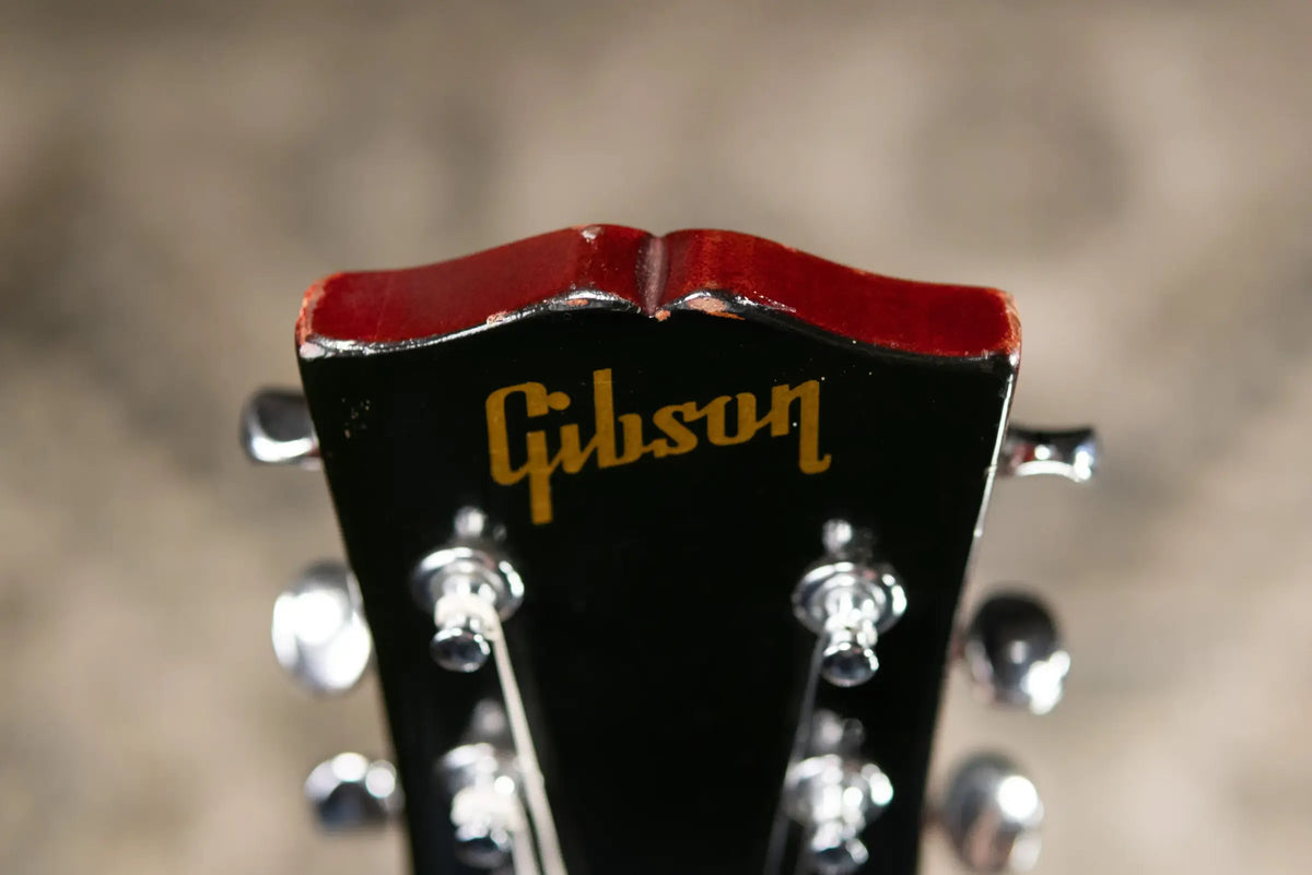 Gibson Vintage 1969 SG Junior Electric Guitar - Cherry Red with Chipboard Case - Used