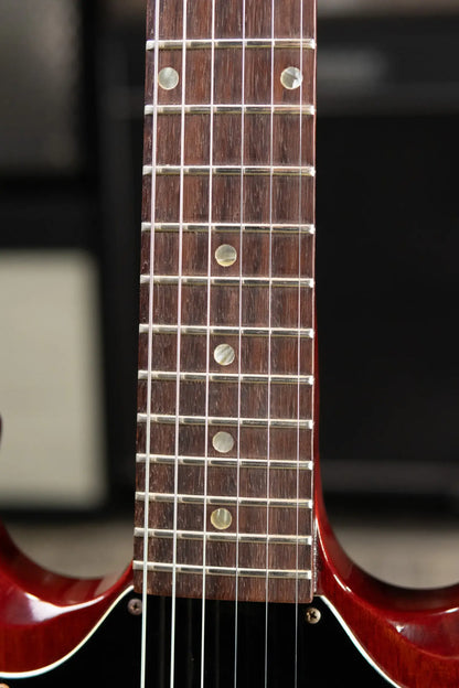 Gibson Vintage 1969 SG Junior Electric Guitar - Cherry Red with Chipboard Case - Used