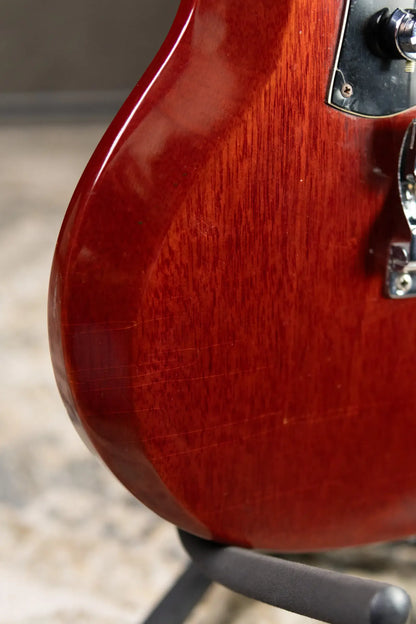 Gibson Vintage 1969 SG Junior Electric Guitar - Cherry Red with Chipboard Case - Used