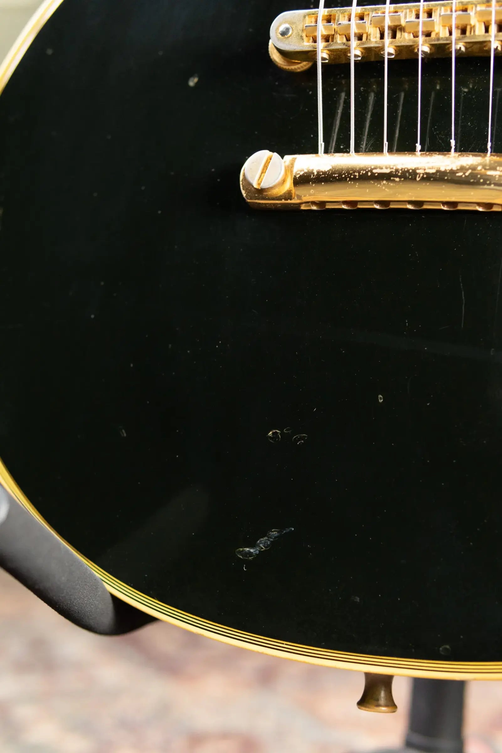 Gibson Vintage 1973 Les Paul Custom '54 Reissue Electric Guitar - Ebony with Hardshell Case - Used