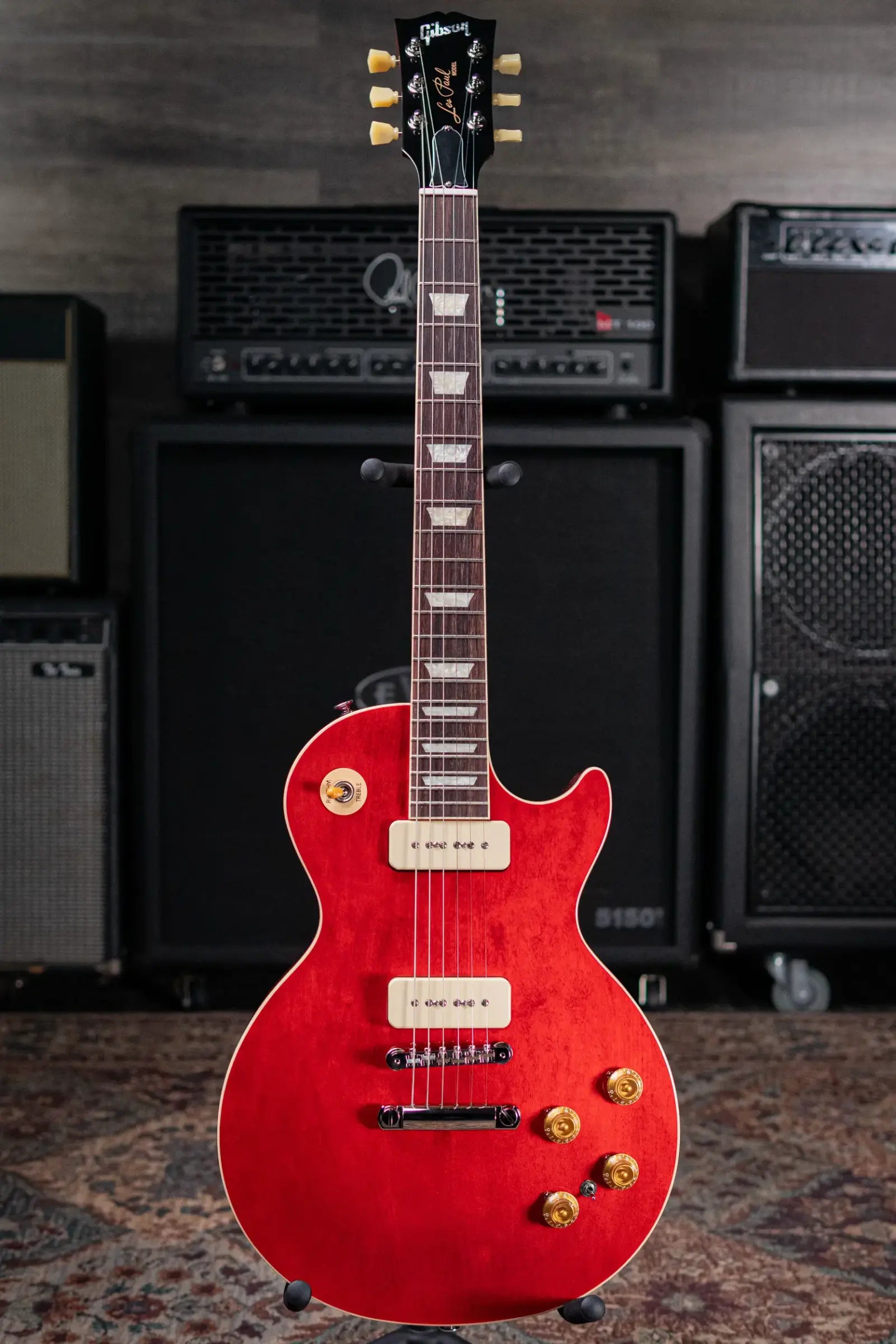 Gibson Warren Haynes Les Paul Standard Electric Guitar - Sixties Cherry with Hardshell Case