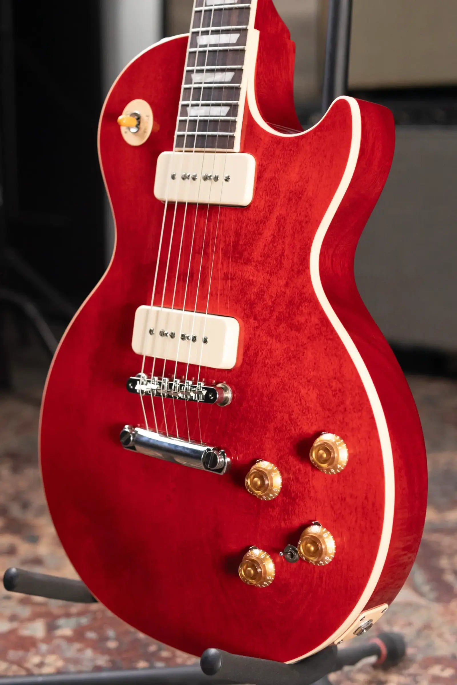 Gibson Warren Haynes Signature Les Paul Standard '50s P-90 Electric Guitar - Sixties Cherry with Hardshell Case