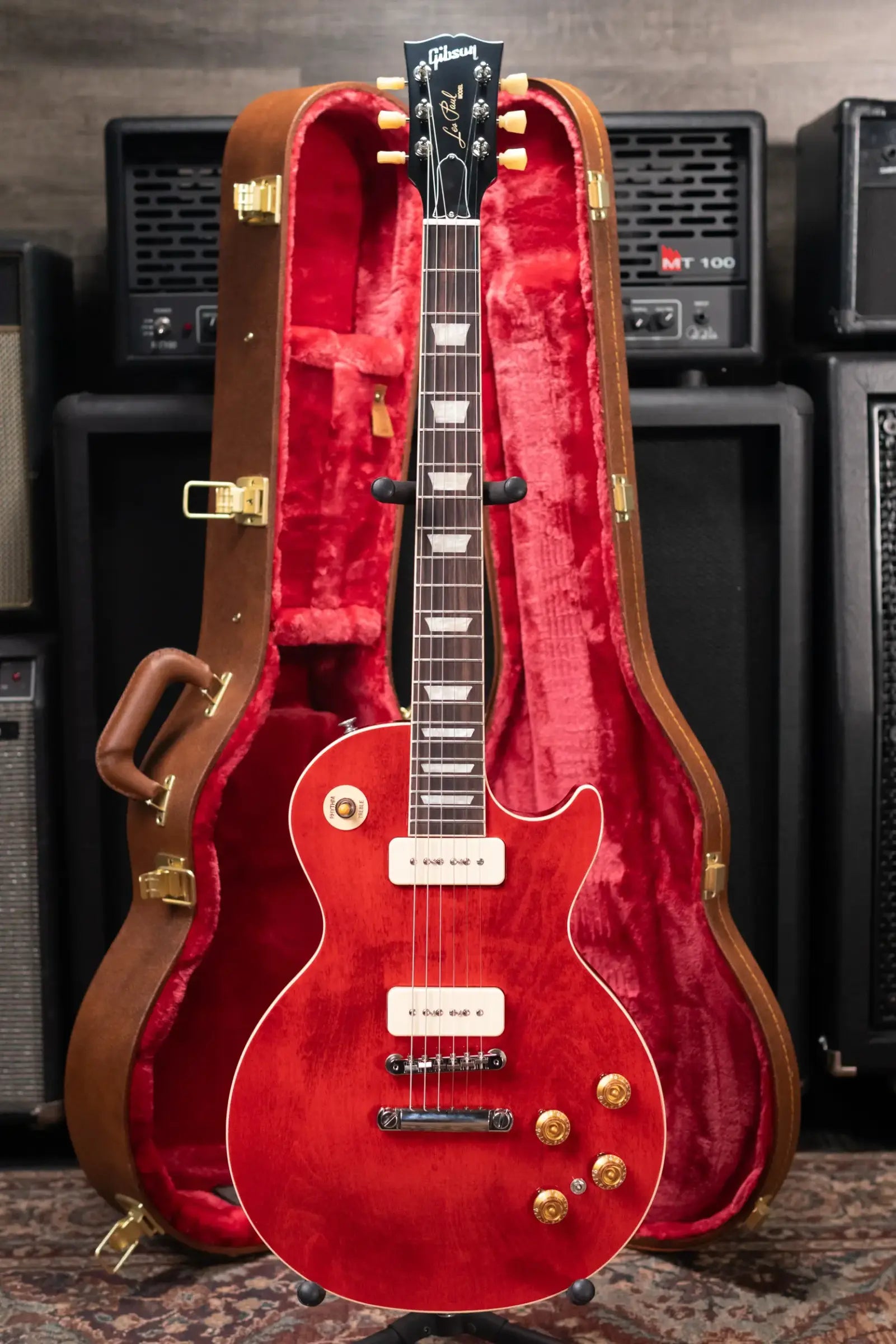 Gibson Warren Haynes Signature Les Paul Standard '50s P-90 Electric Guitar - Sixties Cherry with Hardshell Case