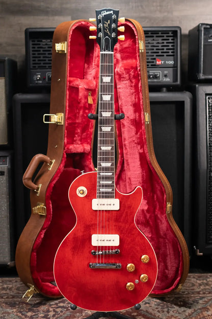 Gibson Warren Haynes Signature Les Paul Standard '50s P-90 Electric Guitar - Sixties Cherry with Hardshell Case